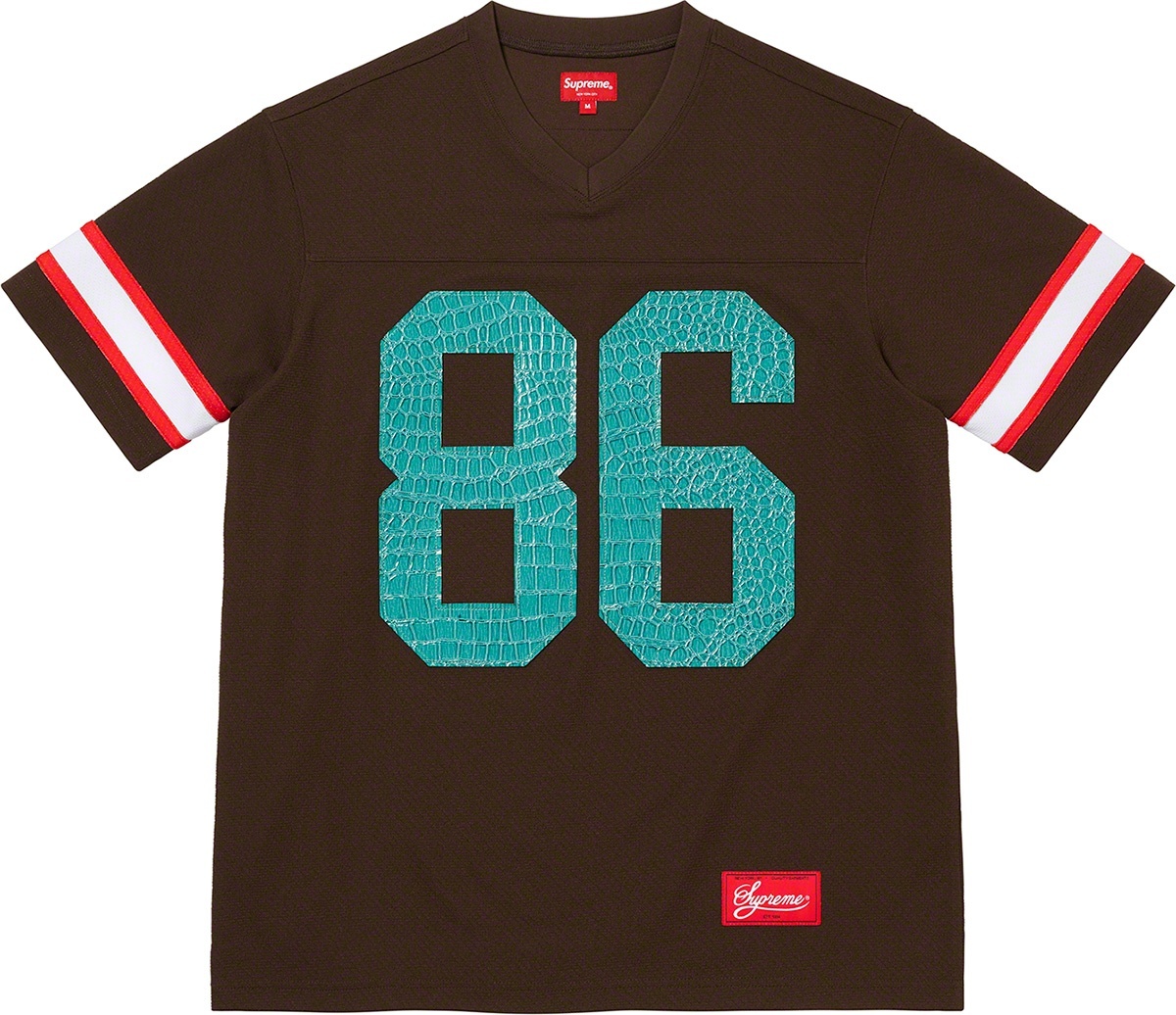 Faux Croc Football Jersey view 8